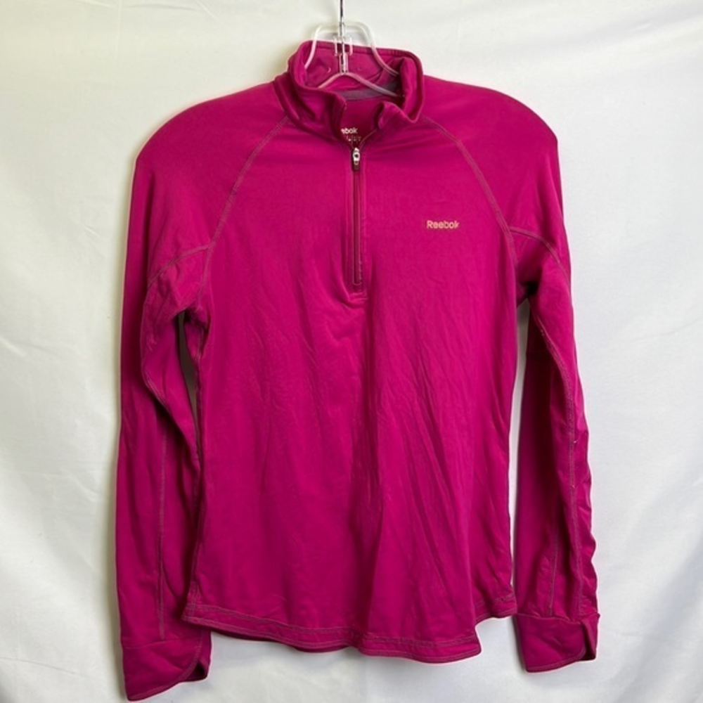 Reebok Play‎ Dry Fitted Long Sleeve Shirt Women's Size Small